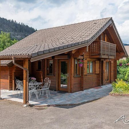 Chalet La Calougeotte, Jardin, Spa Et Sauna Prives Le Ménil Esterno foto