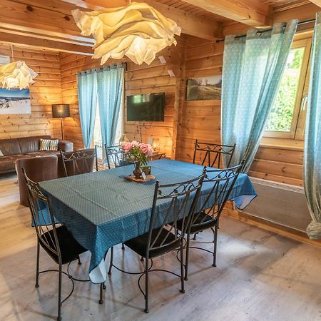 Chalet La Calougeotte, Jardin, Spa Et Sauna Prives Le Ménil Esterno foto