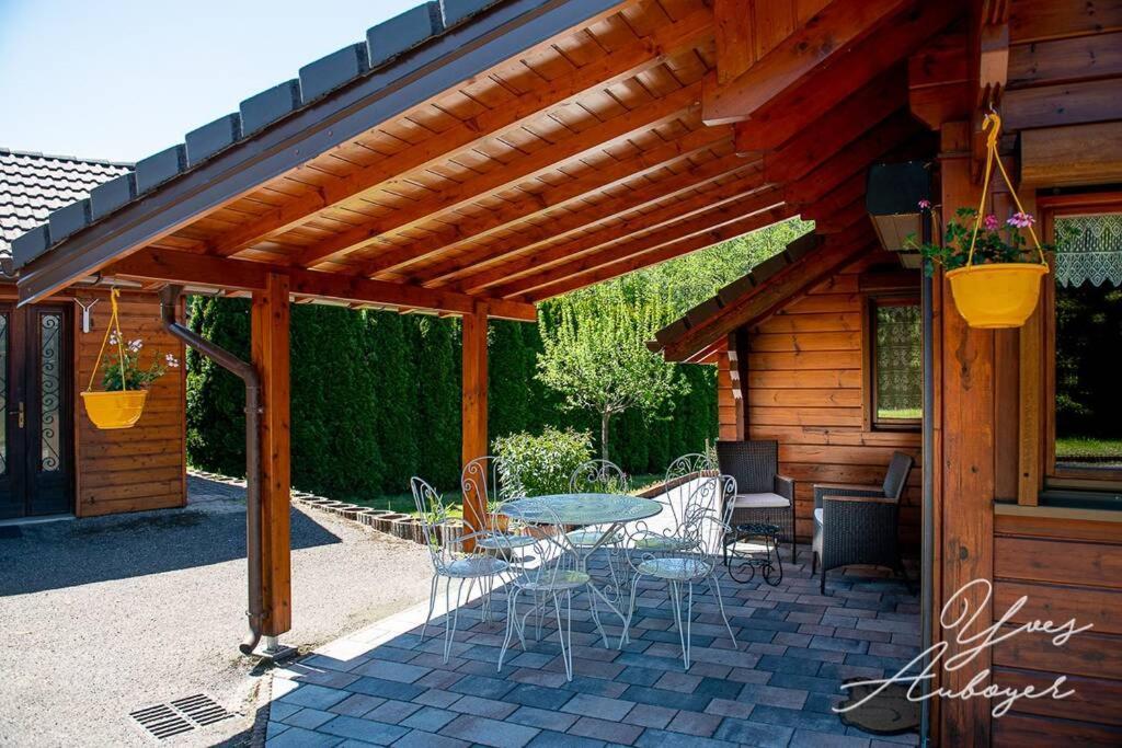 Chalet La Calougeotte, Jardin, Spa Et Sauna Prives Le Ménil Esterno foto