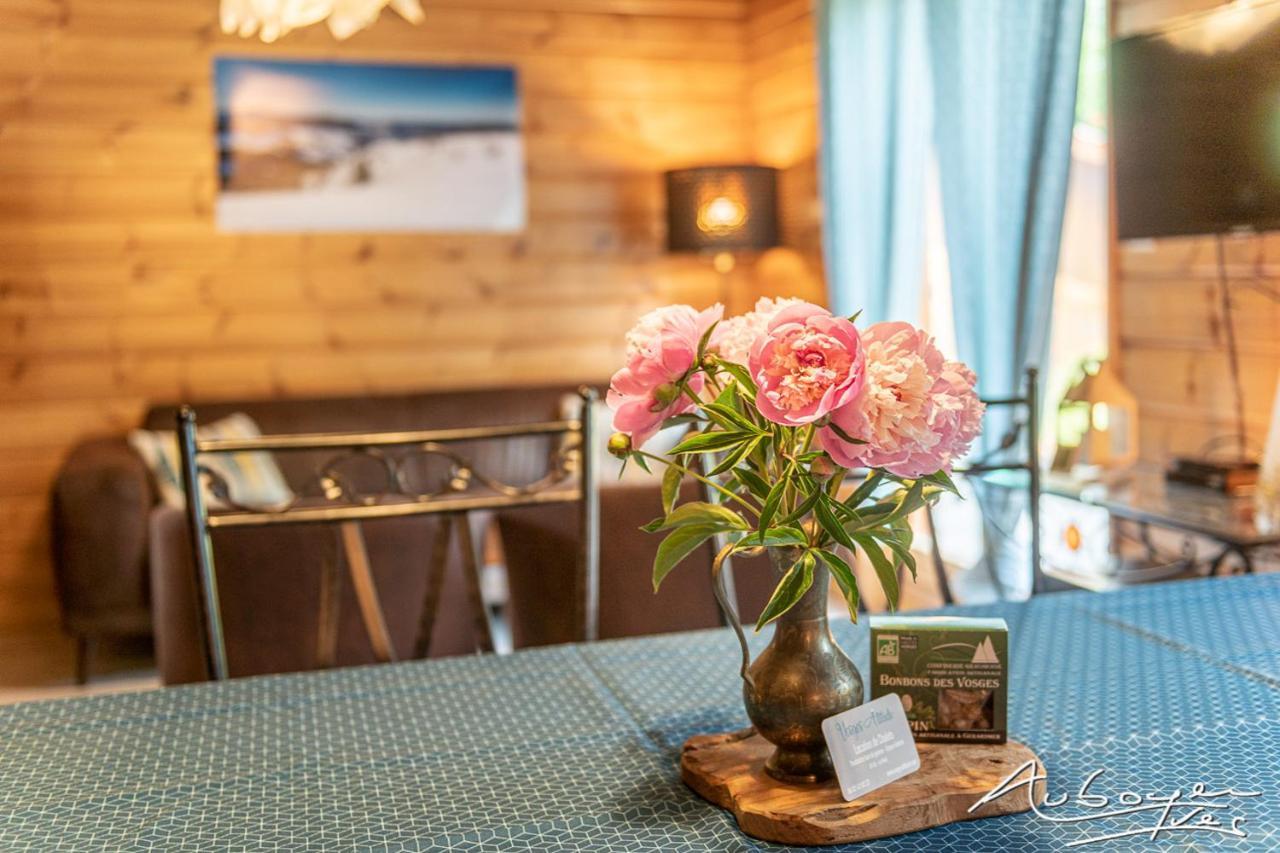 Chalet La Calougeotte, Jardin, Spa Et Sauna Prives Le Ménil Esterno foto