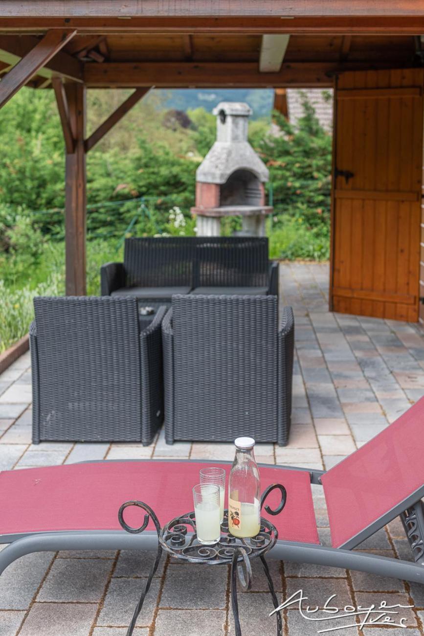 Chalet La Calougeotte, Jardin, Spa Et Sauna Prives Le Ménil Esterno foto