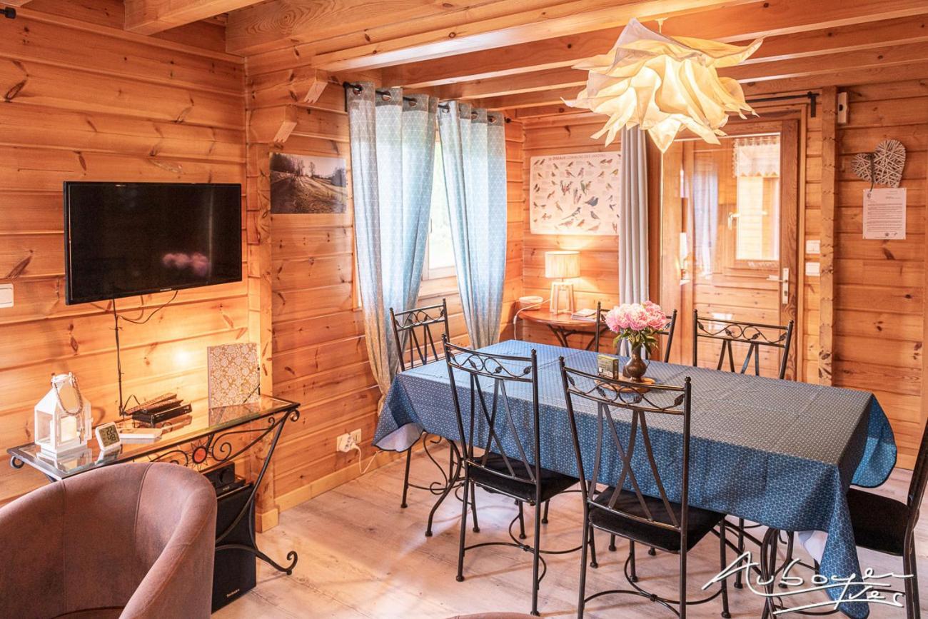 Chalet La Calougeotte, Jardin, Spa Et Sauna Prives Le Ménil Esterno foto